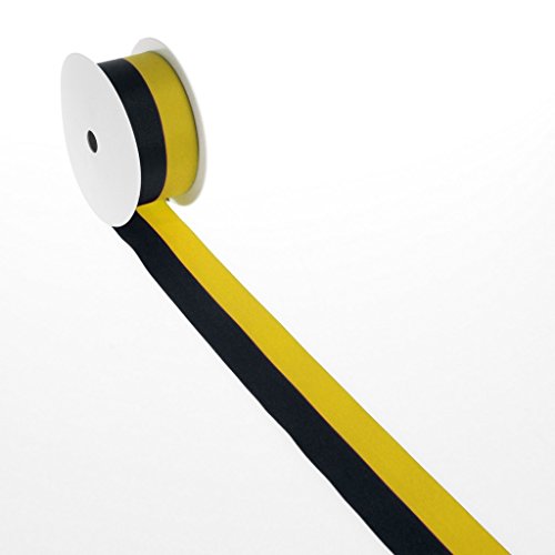 Vereinsband - schwarz, gelb - 25 mm x 25 m - 2436 25 43 Vereinsband - schwarz, gelb - 25 mm x 25 m - 2436 25 43 von Deko AS GmbH