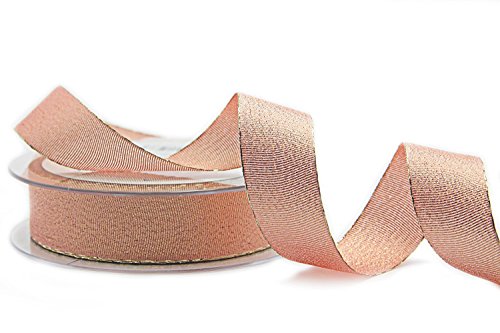 Dekoband Vienna ROSA GOLD 3 m x 25 mm Strängchen Lurex Geschenkband Brokatband Weihnachten Band Metallic Altrosa 25 mm Tischdeko Hochzeit Schleifenband Rosegold Kartengestaltung Dekoband Vienna ROSA GOLD 3 m x 25 mm Strängchen Lurex Geschenkband Brokatband Weihnachten Band Metallic Altrosa 25 mm Tischdeko Hochzeit Schleifenband Rosegold Kartengestaltung von Deko Angels