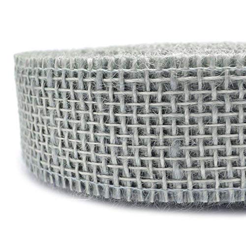Juteband Jute GRAU 3 m x 4 cm Stück Hellgrau Naturjute Dekoband Geschenkband Gitterband Rustikal Floristikband Band Winter Deko umweltfreundlich Juteband Jute GRAU 3 m x 4 cm Stück Hellgrau Naturjute Dekoband Geschenkband Gitterband Rustikal Floristikband Band Winter Deko umweltfreundlich von Deko Angels