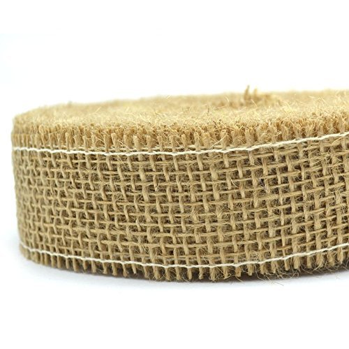 Juteband Jute Natur 3 m x 4 cm Naturjute Dekoband Geschenkband Gitterband Rustikal Floristikband 100% biologisch abbaubar Juteband Jute Natur 3 m x 4 cm Naturjute Dekoband Geschenkband Gitterband Rustikal Floristikband 100% biologisch abbaubar von Deko Angels