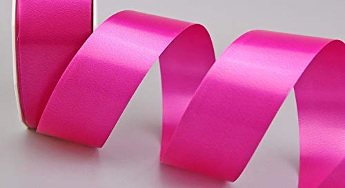 Polyband PINK 3 m x 4 cm (0,36€/m) Geschenkband Dekoband Glanzband WETTERFEST Schleifenband Kartengestaltung Basteln von Deko Angels