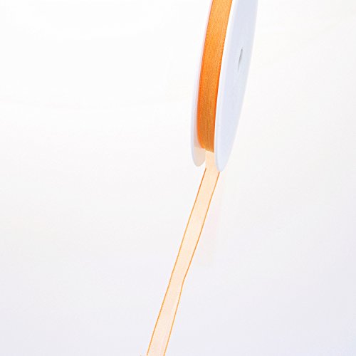 Deko und Band 53736 - Organzaband mit Webkante - 7mm 50m col. 32 apricot - 53736-7-50-32 Deko und Band 53736 - Organzaband mit Webkante - 7mm 50m col. 32 apricot - 53736-7-50-32 von Deko und Band