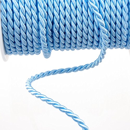 Deko und Band Acetatkordel Babyblau - 6 mm Breite auf 25 m Rolle - 211006 12-R 006 Deko und Band Acetatkordel Babyblau - 6 mm Breite auf 25 m Rolle - 211006 12-R 006 von Deko und Band