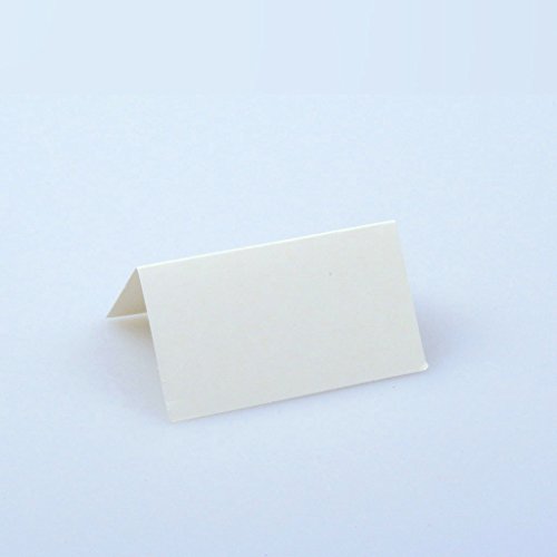 Deko und Band Tischkärtchen - Creme - 65x38mm - 12 Stück - 56007 50 Deko und Band Tischkärtchen - Creme - 65x38mm - 12 Stück - 56007 50 von Deko und Band