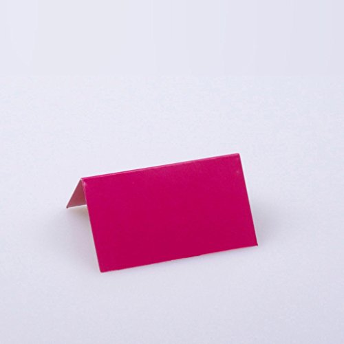 Deko und Band Tischkärtchen - pink - 65x38mm - 12 Stück - 56007 44 Deko und Band Tischkärtchen - pink - 65x38mm - 12 Stück - 56007 44 von Deko und Band