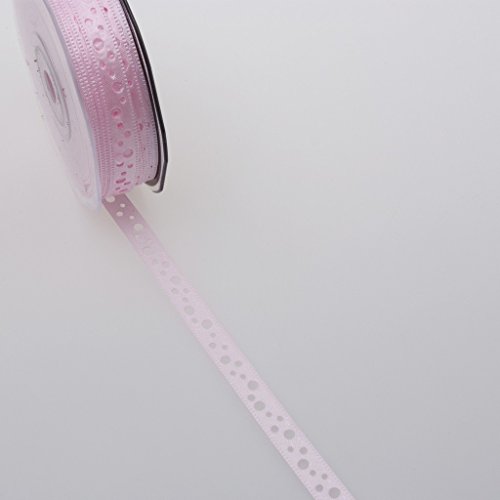 Satinlochband - rosa - 9 mm - 20 m - 54009 31 Satinlochband - rosa - 9 mm - 20 m - 54009 31 von Deko und Band