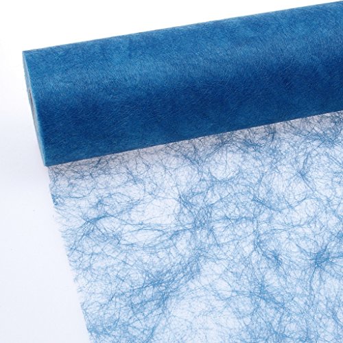 Sizoflor Tischband Mittelblau 7,9 cm Rolle 50 Meter - 60-79-50-036 von Deko und Band