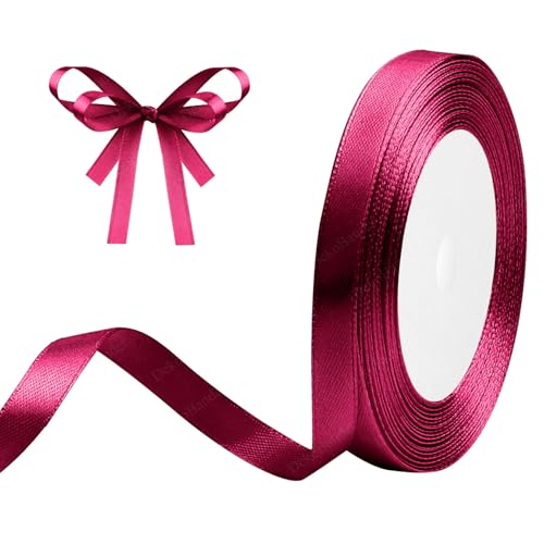 Geschenkband Fuchsia 10mm x 23m Satinband Fuchsia Schleifenband Geschenkband Satinbänder für Geschenkverpackungen, Basteln, DIY, Nähen, Brautparty-Dekoration, Christbaumschmuck Geschenkband Fuchsia 10mm x 23m Satinband Fuchsia Schleifenband Geschenkband Satinbänder für Geschenkverpackungen, Basteln, DIY, Nähen, Brautparty-Dekoration, Christbaumschmuck von DekoBander