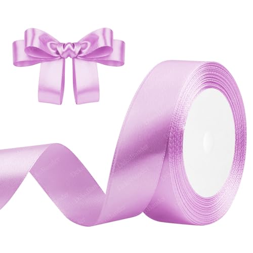 Geschenkband Lavendel 25mm x 23m Satinband Lavendel Schleifenband Geschenkband Satinbänder für Geschenkverpackungen, Basteln, DIY, Nähen, Brautparty-Dekoration, Christbaumschmuck Geschenkband Lavendel 25mm x 23m Satinband Lavendel Schleifenband Geschenkband Satinbänder für Geschenkverpackungen, Basteln, DIY, Nähen, Brautparty-Dekoration, Christbaumschmuck von DekoBander