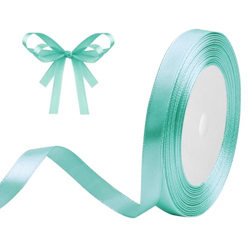 Geschenkband Minzgrün 10mm x 23m Satinband Minzgrün Schleifenband Geschenkband Satinbänder für Geschenkverpackungen, Basteln, DIY, Nähen, Brautparty-Dekoration, Christbaumschmuck Geschenkband Minzgrün 10mm x 23m Satinband Minzgrün Schleifenband Geschenkband Satinbänder für Geschenkverpackungen, Basteln, DIY, Nähen, Brautparty-Dekoration, Christbaumschmuck von DekoBander