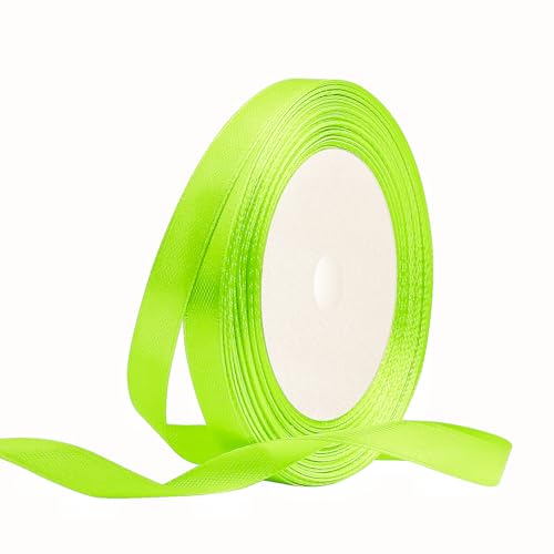 Geschenkband Neon Grün 10mm x 23m Satinband Neon Grün Schleifenband Geschenkband Satinbänder für Geschenkverpackungen, Basteln, DIY, Nähen, Brautparty-Dekoration, Christbaumschmuck Geschenkband Neon Grün 10mm x 23m Satinband Neon Grün Schleifenband Geschenkband Satinbänder für Geschenkverpackungen, Basteln, DIY, Nähen, Brautparty-Dekoration, Christbaumschmuck von DekoBander