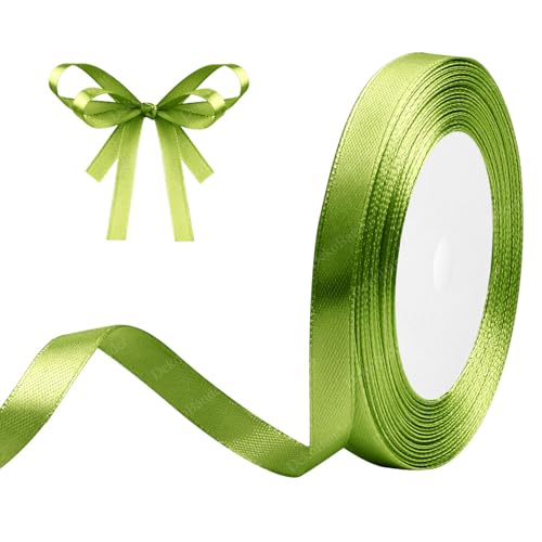 Geschenkband Olivgrün 10mm x 23m Satinband Olivgrün Schleifenband Geschenkband Satinbänder für Geschenkverpackungen, Basteln, DIY, Nähen, Brautparty-Dekoration, Christbaumschmuck Geschenkband Olivgrün 10mm x 23m Satinband Olivgrün Schleifenband Geschenkband Satinbänder für Geschenkverpackungen, Basteln, DIY, Nähen, Brautparty-Dekoration, Christbaumschmuck von DekoBander