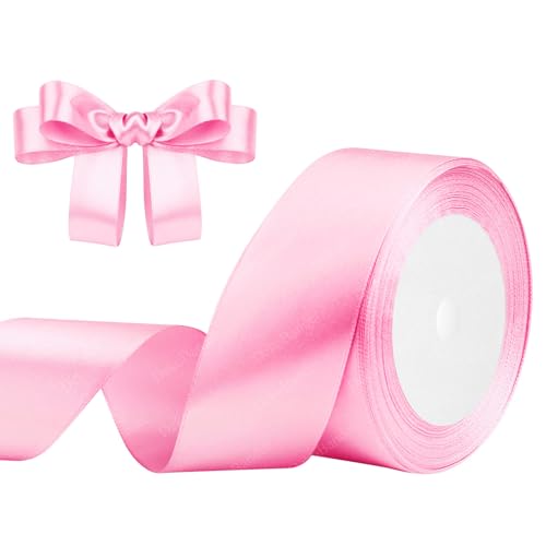 Geschenkband Rosa 40mm x 23m Satinband Rosa Schleifenband Geschenkband Satinbänder für Geschenkverpackungen, Basteln, DIY, Nähen, Brautparty-Dekoration, Christbaumschmuck Geschenkband Rosa 40mm x 23m Satinband Rosa Schleifenband Geschenkband Satinbänder für Geschenkverpackungen, Basteln, DIY, Nähen, Brautparty-Dekoration, Christbaumschmuck von DekoBander