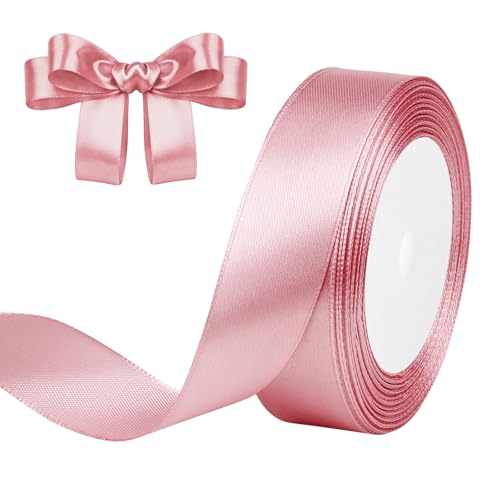 Geschenkband Roségold 25mm x 23m Satinband Roségold Schleifenband Geschenkband Satinbänder für Geschenkverpackungen, Basteln, DIY, Nähen, Brautparty-Dekoration, Christbaumschmuck Geschenkband Roségold 25mm x 23m Satinband Roségold Schleifenband Geschenkband Satinbänder für Geschenkverpackungen, Basteln, DIY, Nähen, Brautparty-Dekoration, Christbaumschmuck von DekoBander