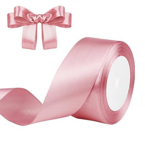 Geschenkband Roségold 40mm x 23m Satinband Roségold Schleifenband Geschenkband Satinbänder für Geschenkverpackungen, Basteln, DIY, Nähen, Brautparty-Dekoration, Christbaumschmuck Geschenkband Roségold 40mm x 23m Satinband Roségold Schleifenband Geschenkband Satinbänder für Geschenkverpackungen, Basteln, DIY, Nähen, Brautparty-Dekoration, Christbaumschmuck von DekoBander