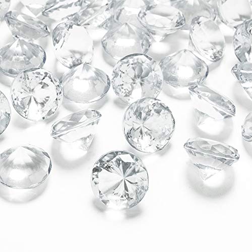 10 Stück Diamant Konfetti Transparent 20mm Tischdekoration Dekosteine 10 Stück Diamant Konfetti Transparent 20mm Tischdekoration Dekosteine von DekoHaus