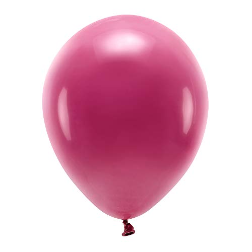 10 Stück ECO-Luftballons Pastell in Burgund 30cm 10 Stück ECO-Luftballons Pastell in Burgund 30cm von DekoHaus