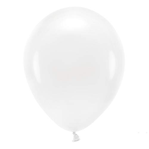 100 Stück ECO-Luftballons Pastell in Weiß 30cm Partyzubehör 100 Stück ECO-Luftballons Pastell in Weiß 30cm Partyzubehör von DekoHaus