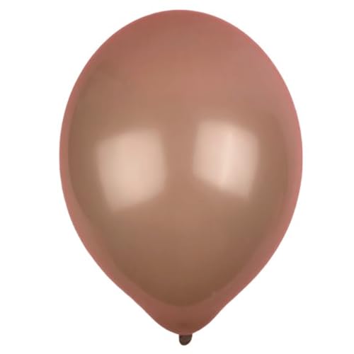 100 Stück Latex Luftballons, Größe 33cm, Pastel Almond von DekoHaus
