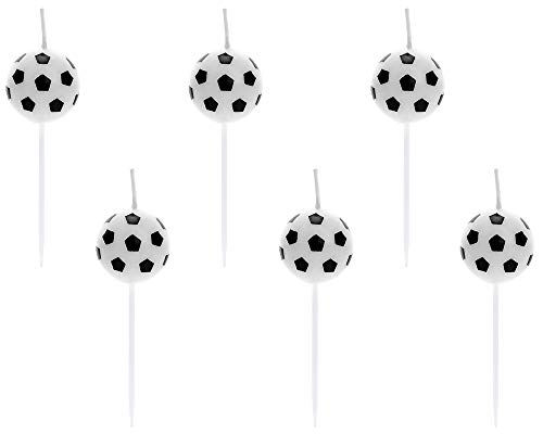 6 Stück Geburtstagskerzen Ball Höhe 2,5 cm Kuchenkerzen Tortendekorationen 6 Stück Geburtstagskerzen Ball Höhe 2,5 cm Kuchenkerzen Tortendekorationen von DekoHaus
