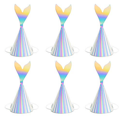 6 Stück Partyhüten Meerjungfrau 18cm Partyzubehör 6 Stück Partyhüten Meerjungfrau 18cm Partyzubehör von DekoHaus