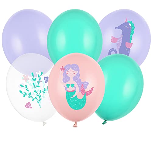 6 Stück Strong Luftballons Set Wasserwelt 30cm Partyzubehör 6 Stück Strong Luftballons Set Wasserwelt 30cm Partyzubehör von DekoHaus