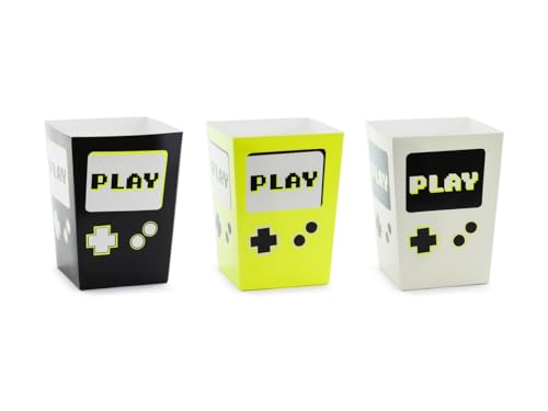 DekoHaus Popcorn-Boxen Play, bunte Mischung, 7 x 7 x 12 cm, 6er-Pack DekoHaus Popcorn-Boxen Play, bunte Mischung, 7 x 7 x 12 cm, 6er-Pack von DekoHaus