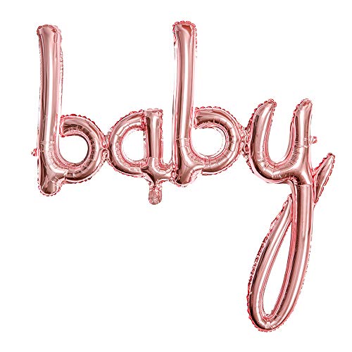 Folienballon Baby in Roségold Luftballons Deko Folienballon Baby in Roségold Luftballons Deko von DekoHaus