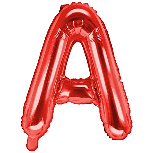 Folienballon Buchstabe A in Rot 35cm Folienballon Buchstabe A in Rot 35cm von DekoHaus