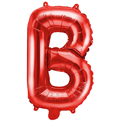 Folienballon Buchstabe B in Rot 35cm von DekoHaus