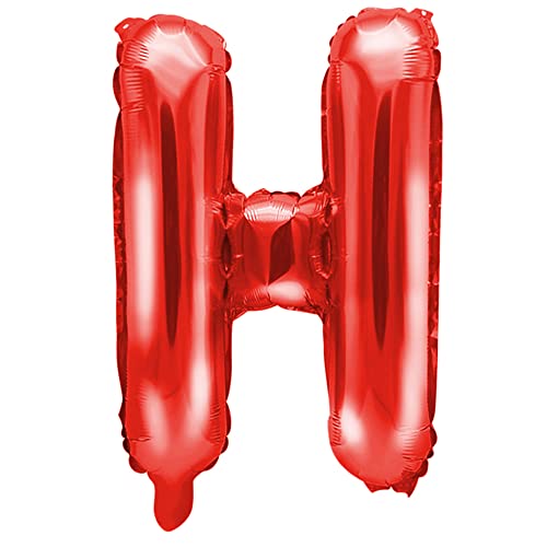 Folienballon Buchstabe H in Rot 35cm Folienballon Buchstabe H in Rot 35cm von DekoHaus