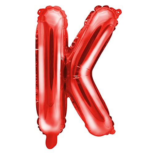 Folienballon Buchstabe K in Rot 35cm Folienballon Buchstabe K in Rot 35cm von DekoHaus