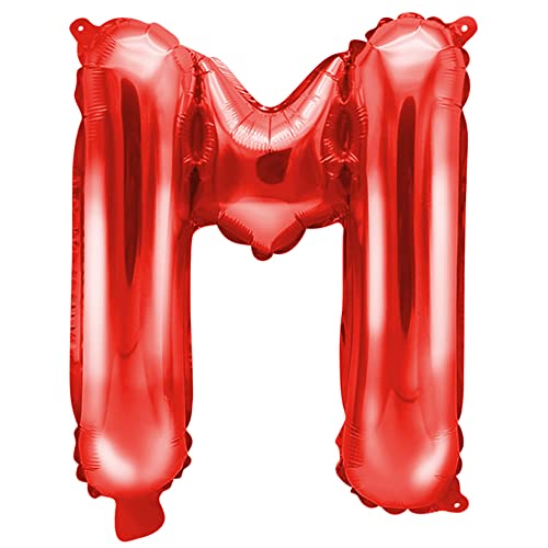 Folienballon Buchstabe M in Rot 35cm Folienballon Buchstabe M in Rot 35cm von DekoHaus