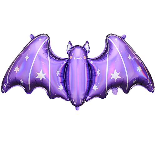 Folienballon Fledermaus in Violett 96,5 x 44,5 cm Partydekorationen Folienballon Fledermaus in Violett 96,5 x 44,5 cm Partydekorationen von DekoHaus