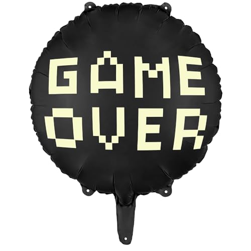 Folienballon Game over in Schwarz 35cm Folienballon Game over in Schwarz 35cm von DekoHaus