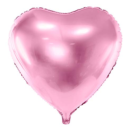 Folienballon Herz (61 cm, Rosa) von DekoHaus