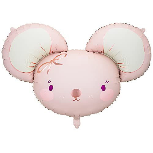 Folienballon Maus in Hellrosa 75x46cm Folienballon Maus in Hellrosa 75x46cm von DekoHaus