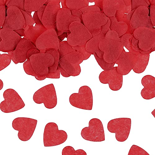 Konfetti Herzen aus Papier in Rot 15g Tischdekoration Konfetti Herzen aus Papier in Rot 15g Tischdekoration von DekoHaus
