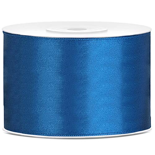 Satinband in Blau 50mm/25m Dekoband Satinband in Blau 50mm/25m Dekoband von DekoHaus