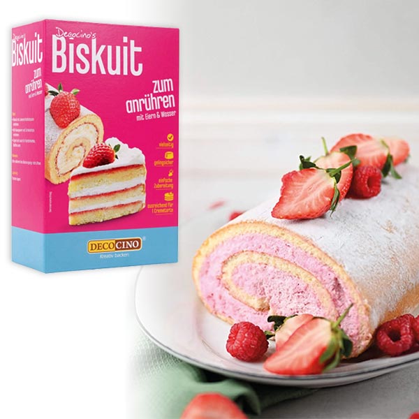 Biskuit zum Anrühren, 250g, gelingsicher Biskuit zum Anrühren, 250g, gelingsicher von Dekoback GmbH