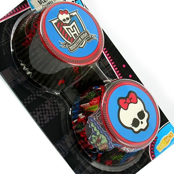 Muffinförmchen Monster High, 50 Stück in zwei Designs, für leckere Themenmuffins Muffinförmchen Monster High, 50 Stück in zwei Designs, für leckere Themenmuffins von Dekoback GmbH