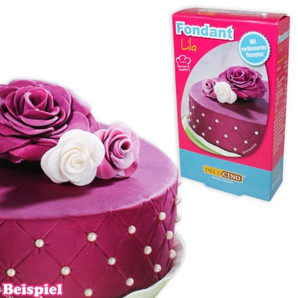 Rollfondant lila, 250g Zuckermasse zum Modellieren für Fooddeko Rollfondant lila, 250g Zuckermasse zum Modellieren für Fooddeko von Dekoback GmbH