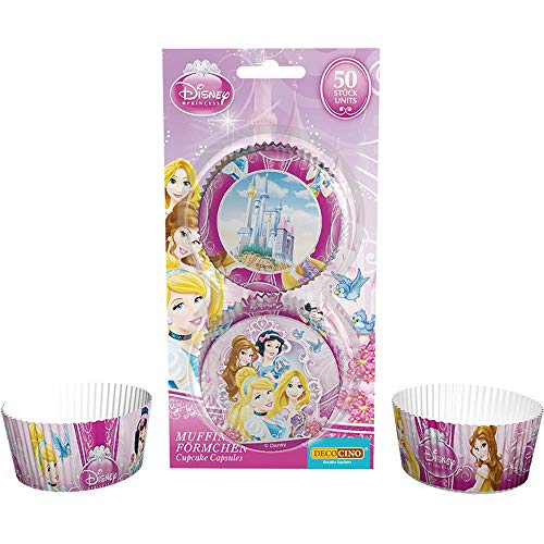 Decocino Muffin-Förmchen Princess –Ø ca. 5 cm, 50 STK. – Disney Cupcake-Formen aus Papier, ideale Back-Deko für Muffins & Cupcakes z.B. zum Kinder-Geburtstag Decocino Muffin-Förmchen Princess –Ø ca. 5 cm, 50 STK. – Disney Cupcake-Formen aus Papier, ideale Back-Deko für Muffins & Cupcakes z.B. zum Kinder-Geburtstag von Dekoback