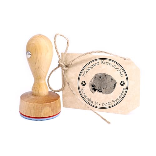 Dekolando Stempel personalisiert Hannoversche Schweisshund Hund Hunde rund 40mm Adressstempel Holzstempel Namensstempel Adresse Familienstempel Buchstempel Dekolando Stempel personalisiert Hannoversche Schweisshund Hund Hunde rund 40mm Adressstempel Holzstempel Namensstempel Adresse Familienstempel Buchstempel von Dekolando