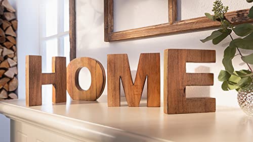 Dekoleidenschaft 4 TLG. Schriftzug Home aus Holz, Deko Buchstaben, 15cm hoch, Holzbuchstaben, Tischdeko, Holzschriftzug Dekoleidenschaft 4 TLG. Schriftzug Home aus Holz, Deko Buchstaben, 15cm hoch, Holzbuchstaben, Tischdeko, Holzschriftzug von Dekoleidenschaft