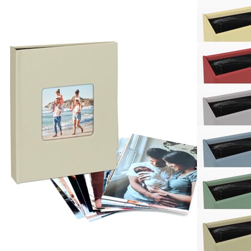 Foto bestellen online + Fotoalbum. Fotos entwickeln lassen plus Fotobuch, fotoabzüge online bestellen. Fotodruck in den Größen 10x15 cm + Album Alben (Grün-Grau, 36 Fotos) von Dekopix