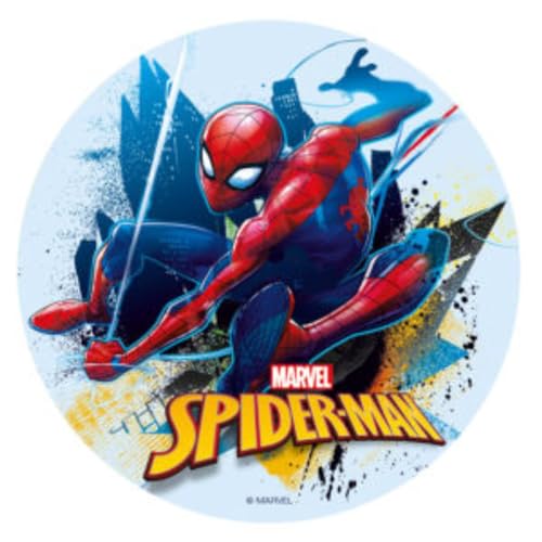 Dekora - 231362 Spiderman Tortenaufleger aus zuckerfreiem Esspapier - 16 cm Dekora - 231362 Spiderman Tortenaufleger aus zuckerfreiem Esspapier - 16 cm von dekora