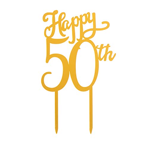 Dekora - Cake Topper Tortendeko | Torten Deko Goldene Hochzeit 50 Jahre, 354106 Dekora - Cake Topper Tortendeko | Torten Deko Goldene Hochzeit 50 Jahre, 354106 von dekora