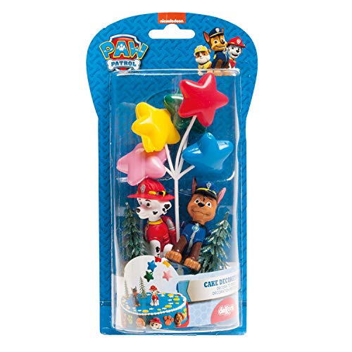 dekora - Tortendeko Geburtstag Set | Torten Deko Geburtstag Set mit Paw Patrol Figuren und Cake Topper - Torten Zubehör aus PVC dekora - Tortendeko Geburtstag Set | Torten Deko Geburtstag Set mit Paw Patrol Figuren und Cake Topper - Torten Zubehör aus PVC von dekora