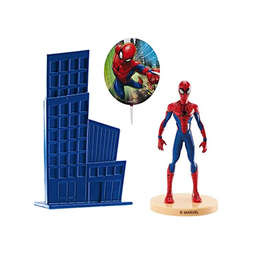Dekora 1 - Spiderman Figur für Torte, Bunt von dekora